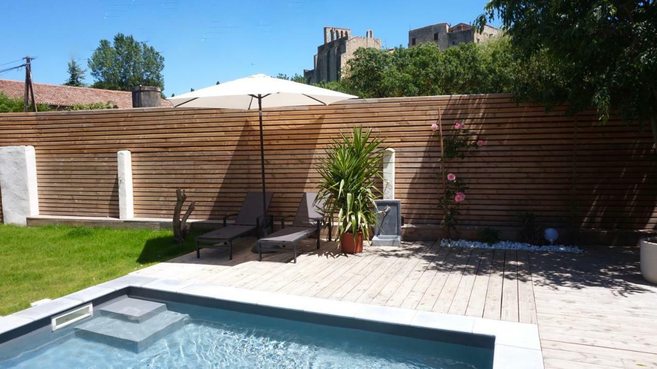 La Domitia - Maison D'Hotes, Massages & Bien-Etre Montbazin Екстер'єр фото